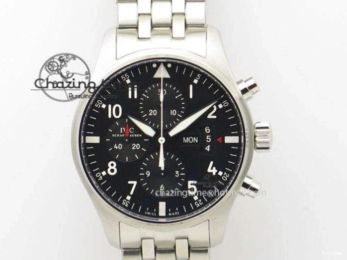 MIROTIME 0515 SunProtective Big Pilot Real PR IW500910 “Patrouille Suisse” ZF 1:1 Best Edition On Gray Nylon Strap 7278